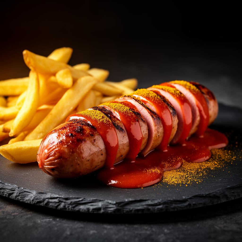 Hausgemachte Currywurst